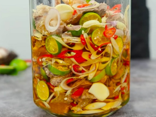 Gân Bò Ngâm Mắm - Món Nhậu Ngon Miệng