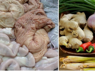 Lòng Bò Hấp Hành Gừng - Món Ăn Ngon Khó Cưỡng