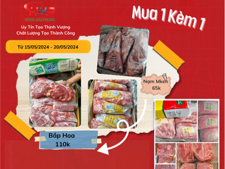 Chương Trình Khuyến Mại Mua 1 Kèm 1 -Thịt Bò Giá Sỉ